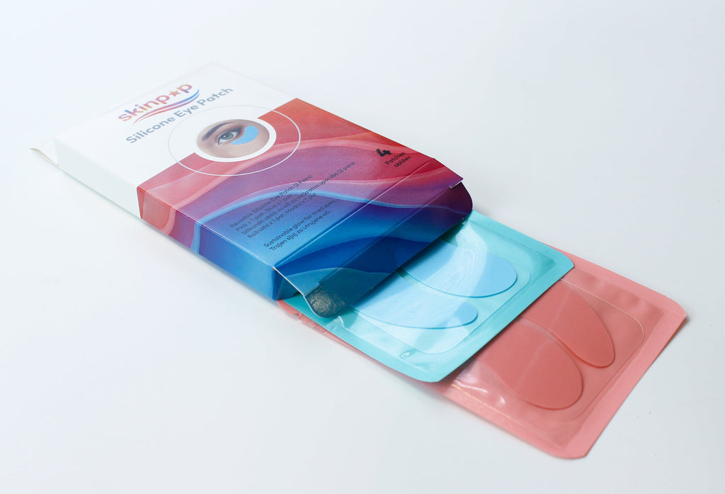 skinpop silicone eye patch box