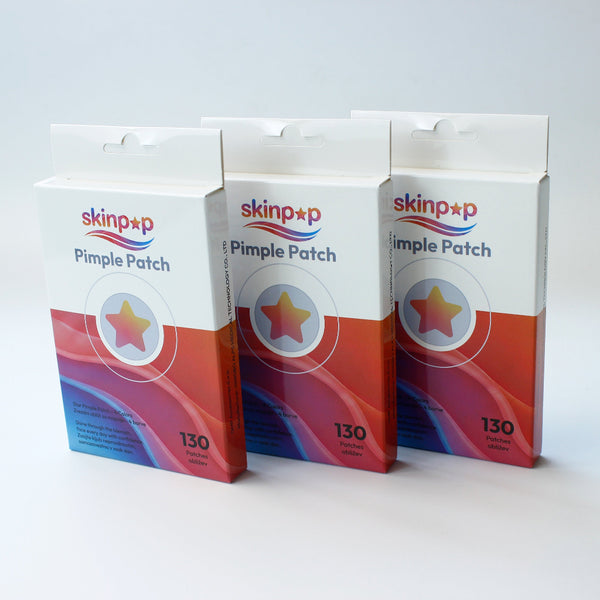 Three boxes of skinpop pimple patches